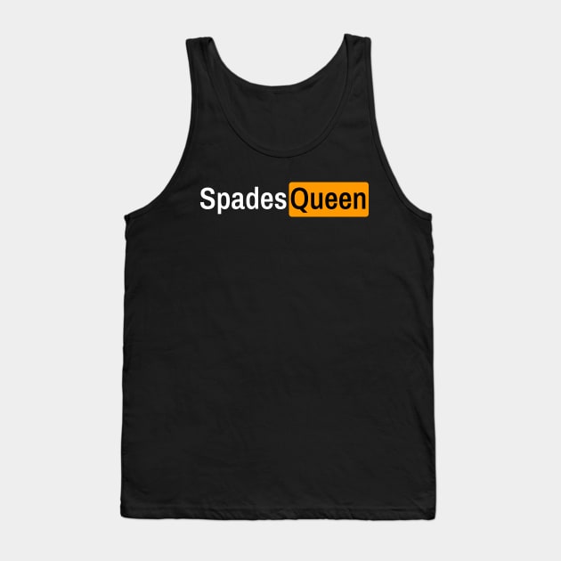 Spades Queen Tank Top by QCult
